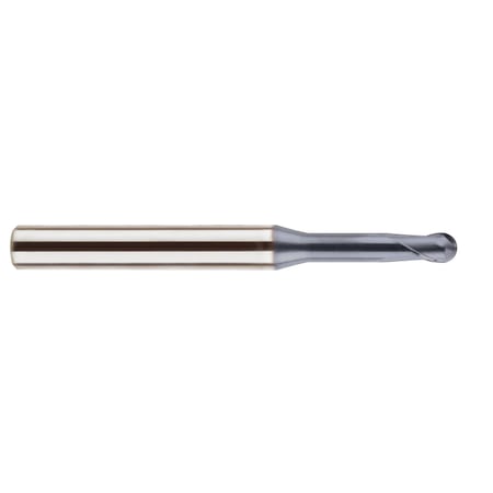 4G Mill 2 Flute 30 Degree Helix Ball With Neck End Mill